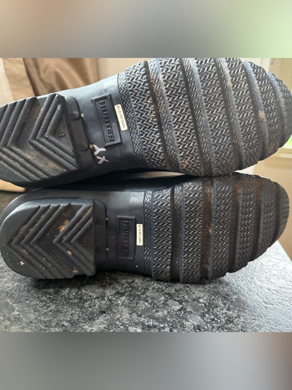 Kids' Original Matte Navy Waterproof Buckle Strap Rain Boots, MSRP $105, B4/G5 - Picture 8 of 14